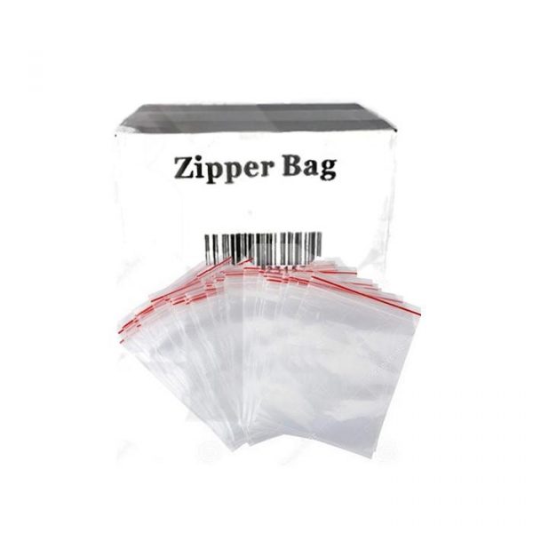 Zipper Branded 40mm x  60mm Clear Baggies