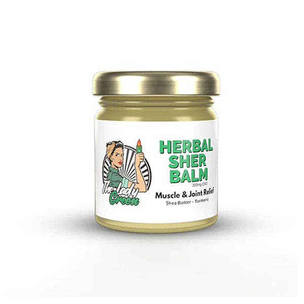 Lady Green 200mg CBD Herbal Sher Muscle Balm - 30ml (BUY 1 GET 1 FREE)