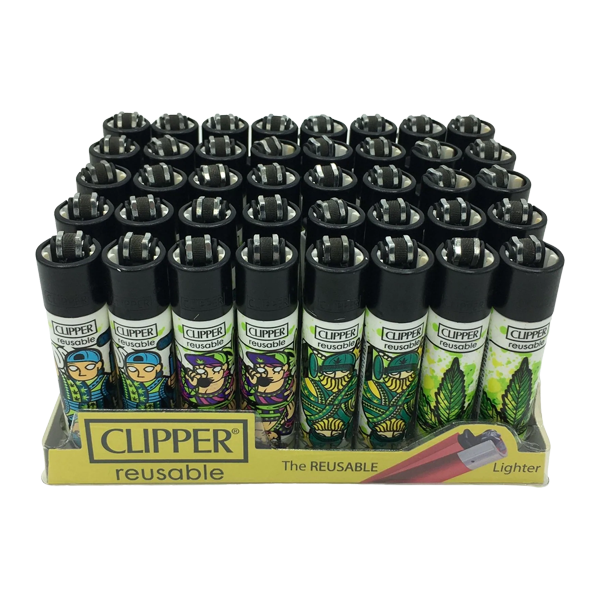 40 Clipper CP11RH Classic Large Flint Poker Weed Lighters - CL3C1076UKH