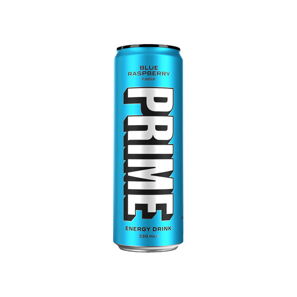 PRIME Energy USA Blue Raspberry Drink Can 330ml